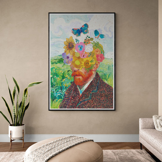 Flower head Van Gogh
