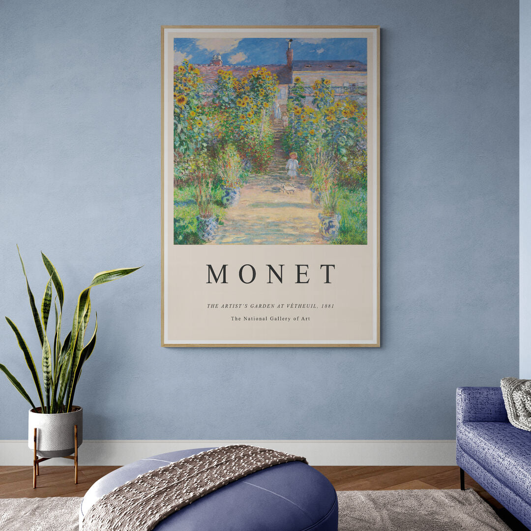 Monet 'jardin'