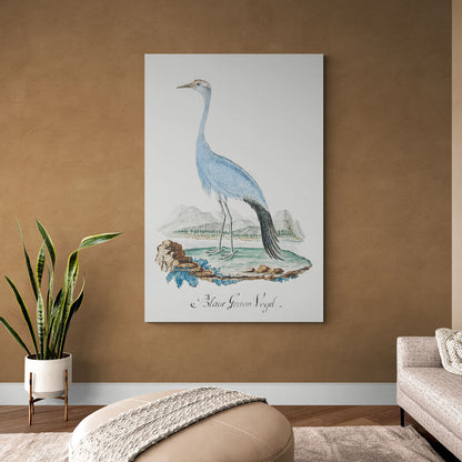 L'Oiseau bleu élégant